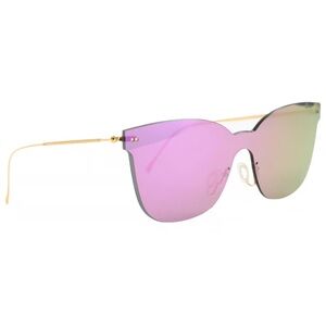 Illesteva pink mirror glasses